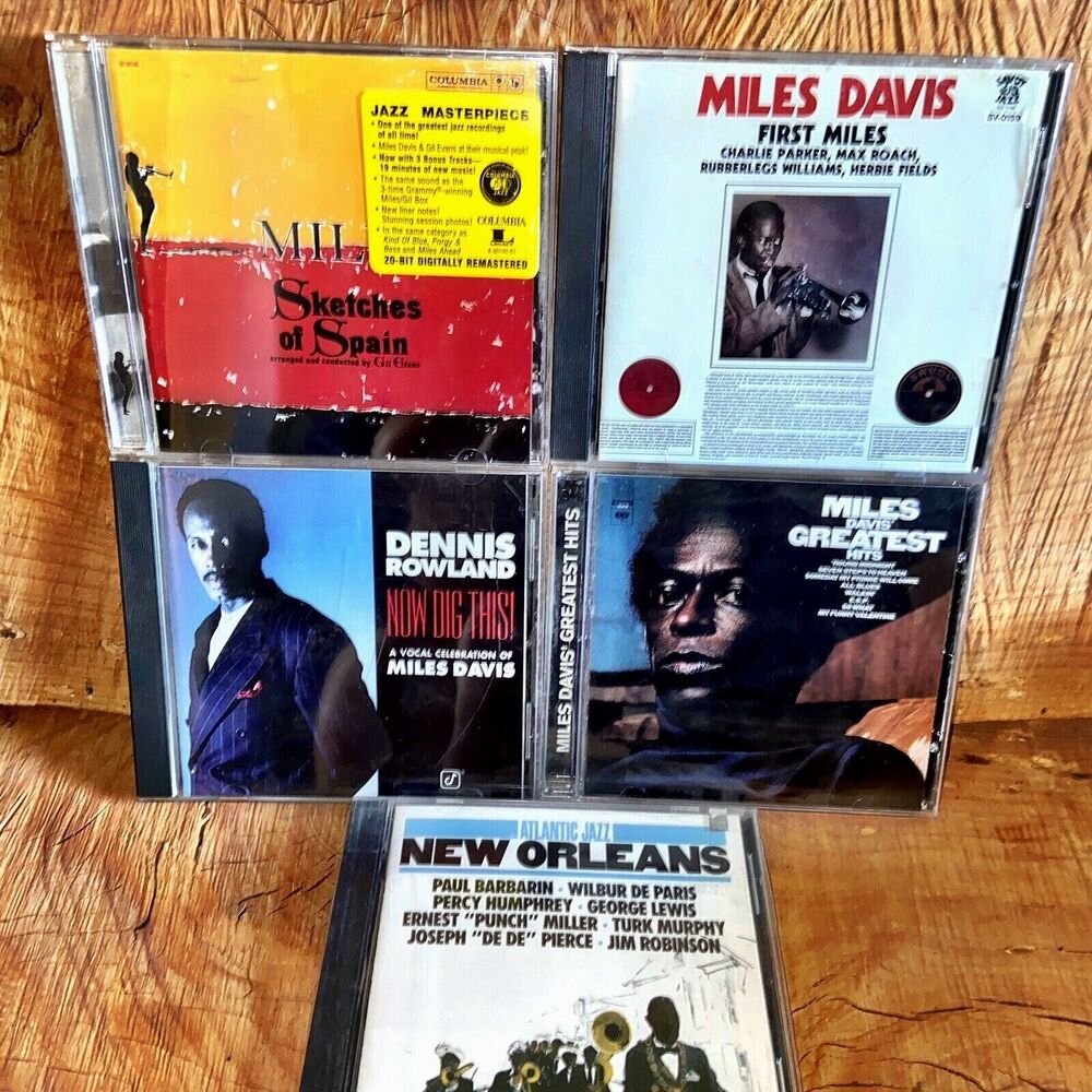 Miles Davis CD Greatest Hit First Mile Sketches of Spain Dennis Rowland Jazz Lot